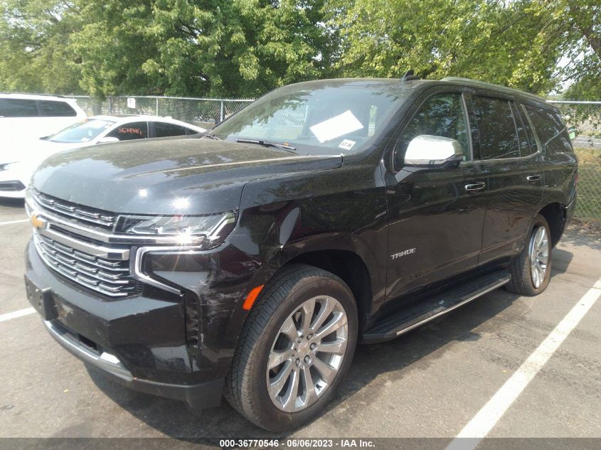 2022 CHEVROLET TAHOE K1500 PREMIER - 1GNSKSKD1NR134086