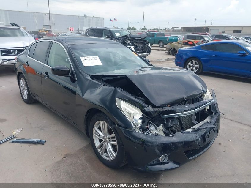 2013 INFINITI G37 SEDAN JOURNEY - JN1CV6AP5DM722529