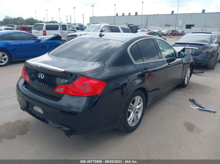 2013 INFINITI G37 SEDAN JOURNEY - JN1CV6AP5DM722529