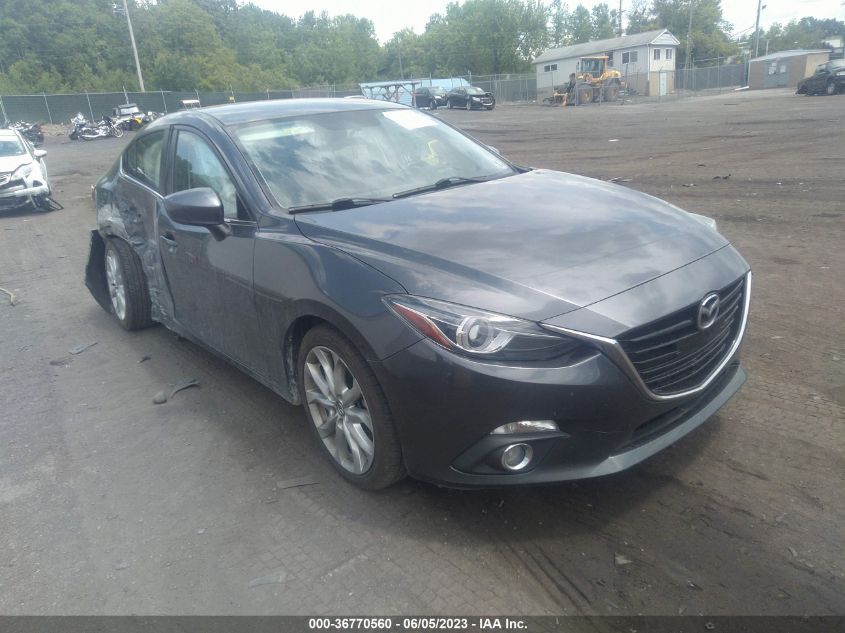 2014 MAZDA MAZDA3 S TOURING - JM1BM1V31E1154689