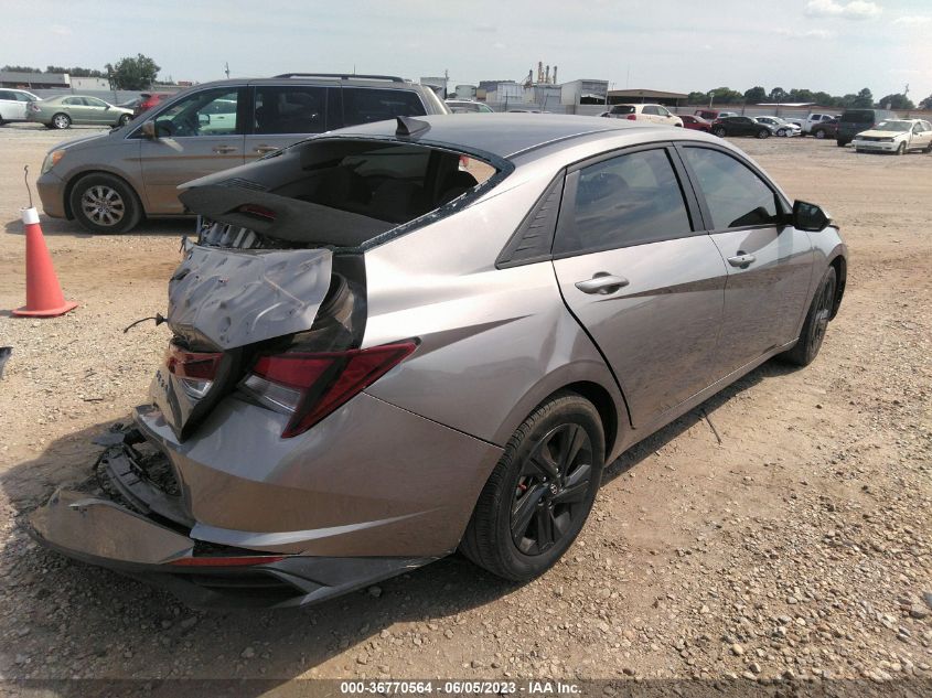 2021 HYUNDAI ELANTRA SEL - KMHLS4AG4MU068080