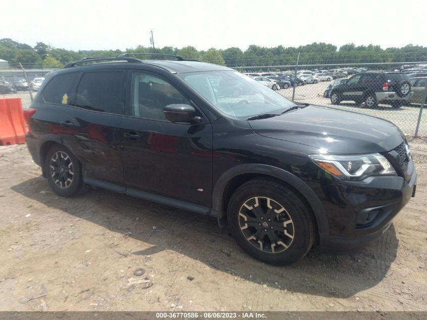 2019 NISSAN PATHFINDER SL - 5N1DR2MNXKC653859