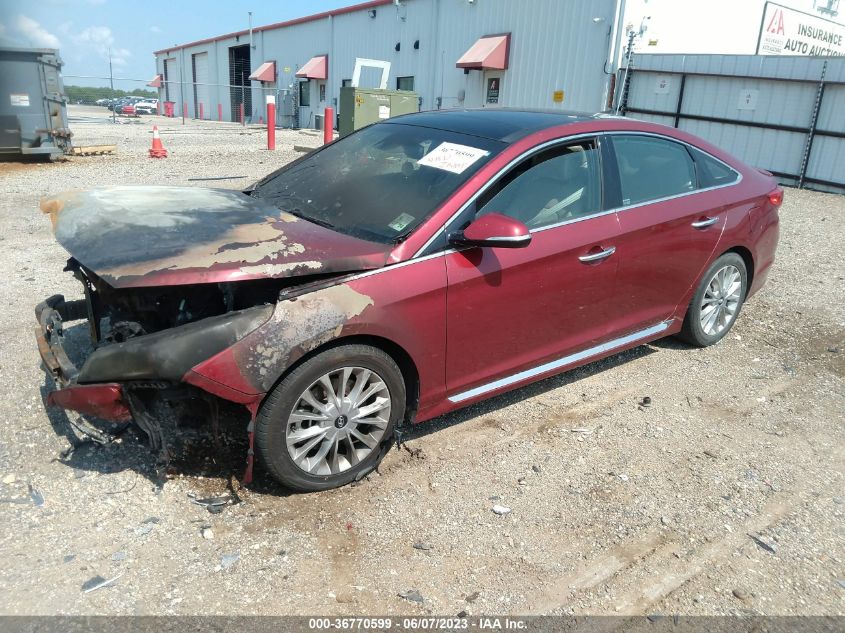 2015 HYUNDAI SONATA 2.4L LIMITED - 5NPE34AF7FH055886