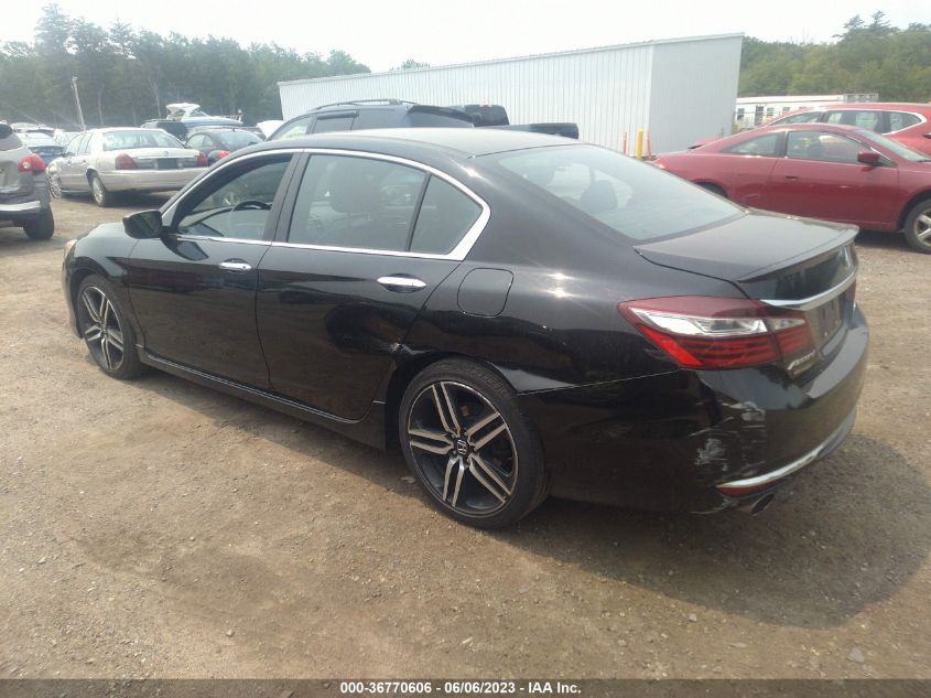 2017 HONDA ACCORD SEDAN SPORT SE - 1HGCR2F18HA048402