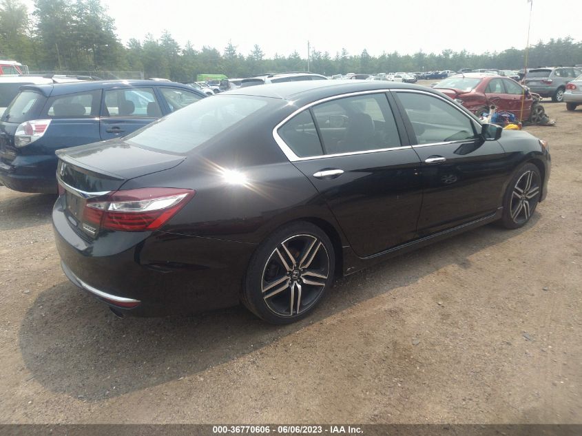 2017 HONDA ACCORD SEDAN SPORT SE - 1HGCR2F18HA048402