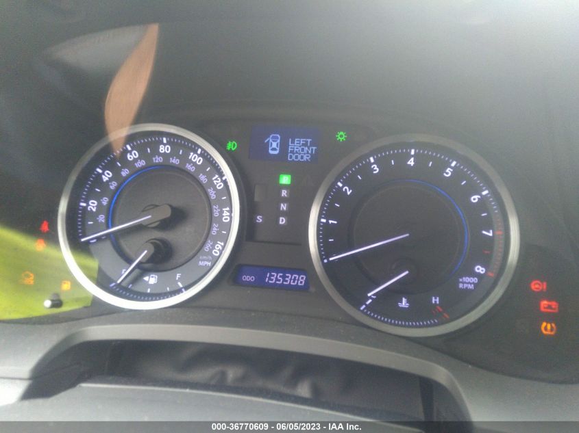2013 LEXUS IS 250 - JTHBF5C26D5190329