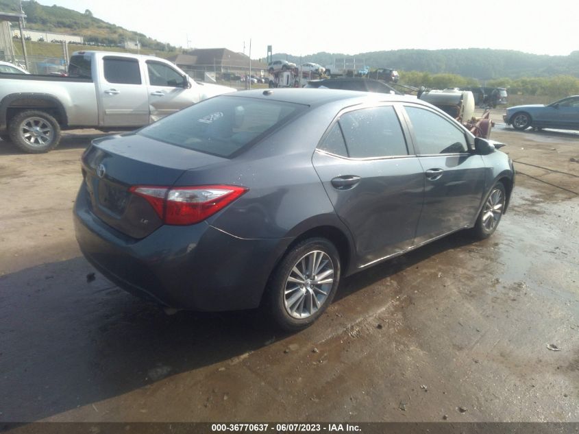 2014 TOYOTA COROLLA L/LE/S/S PLUS/LE PLUS - 2T1BURHE7EC067144