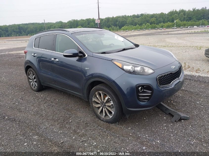2018 KIA SPORTAGE EX - KNDPNCAC1J7401821