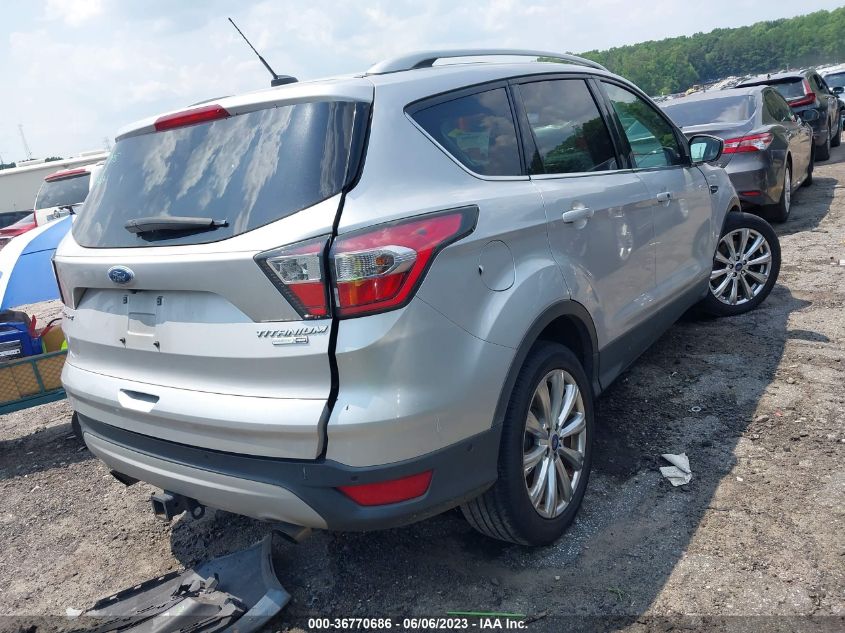 2017 FORD ESCAPE TITANIUM - 1FMCU9J97HUA48596