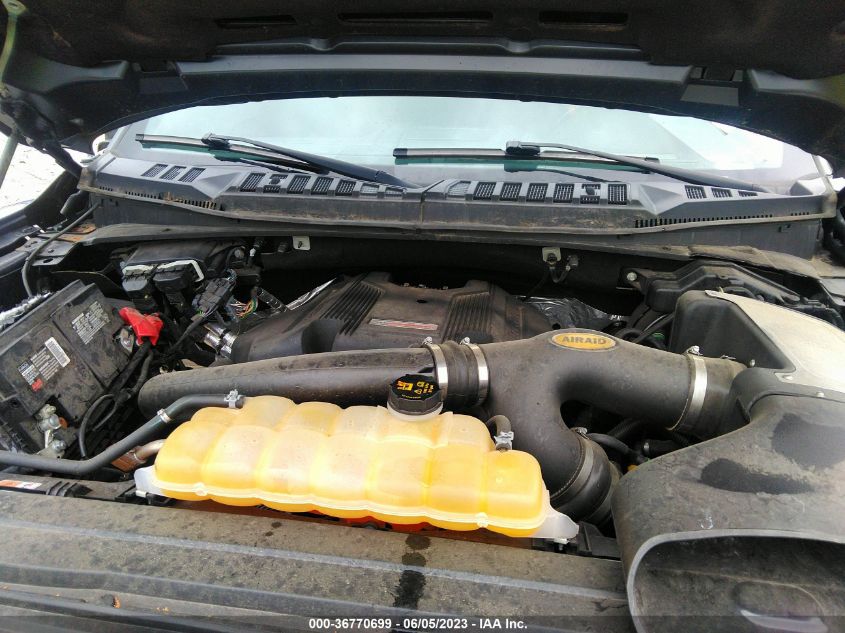 2018 FORD F-150 RAPTOR - 1FTFW1RG7JFD09655
