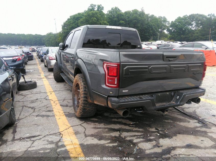 2018 FORD F-150 RAPTOR - 1FTFW1RG7JFD09655