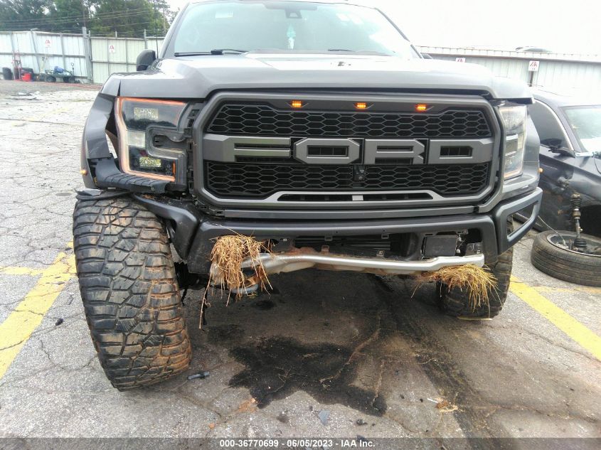 2018 FORD F-150 RAPTOR - 1FTFW1RG7JFD09655