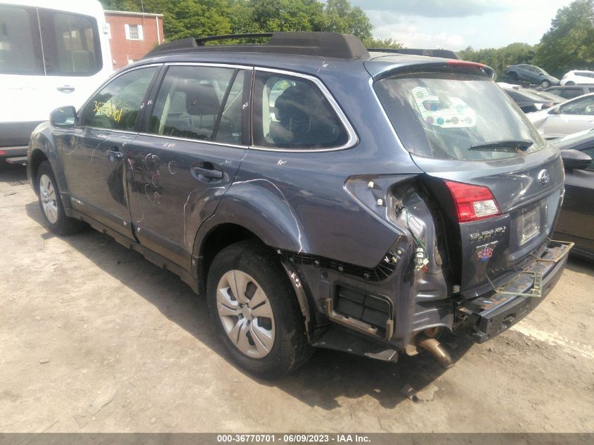 2013 SUBARU OUTBACK 2.5I - 4S4BRBACXD3264880
