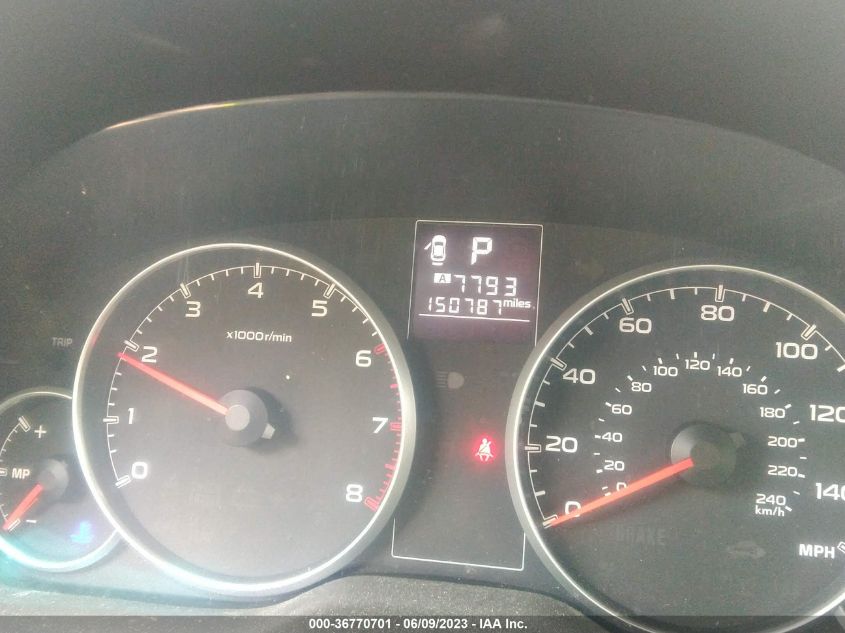 2013 SUBARU OUTBACK 2.5I - 4S4BRBACXD3264880