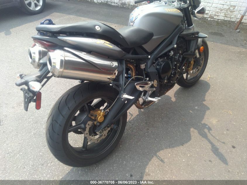 2009 TRIUMPH MOTORCYCLE STREET TRIPLE R - SMTD02NE69J390158