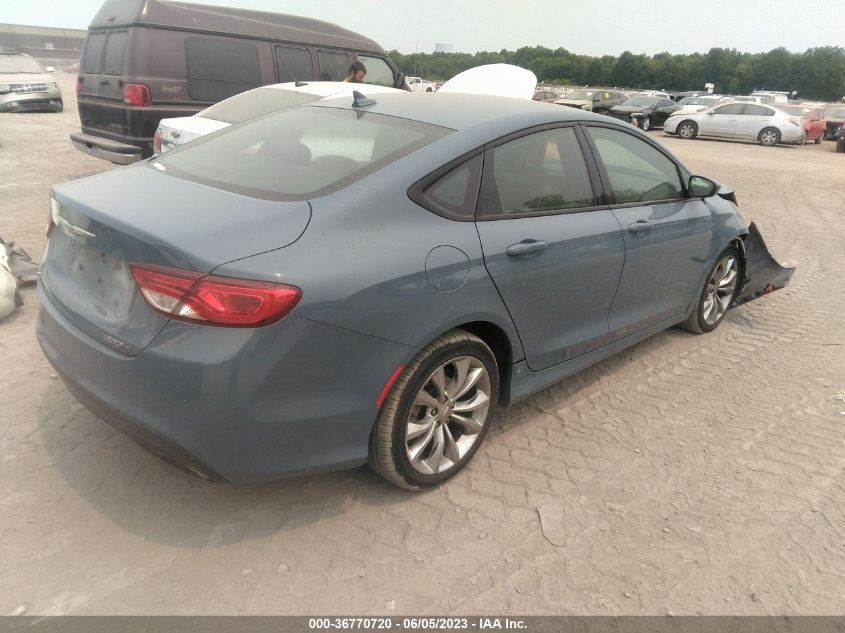 2015 CHRYSLER 200 S - 1C3CCCBG8FN620756