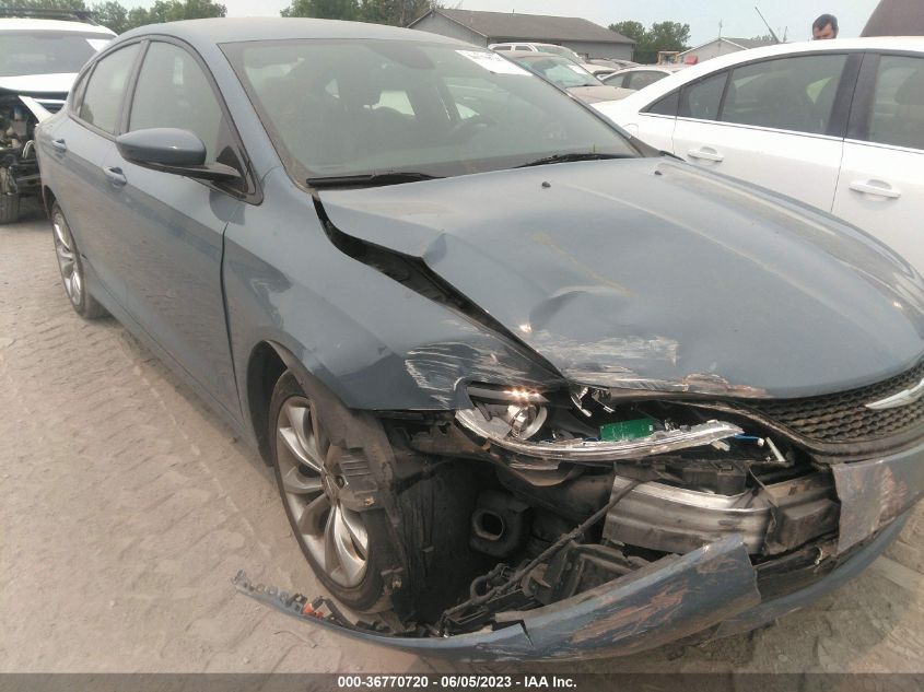 2015 CHRYSLER 200 S - 1C3CCCBG8FN620756