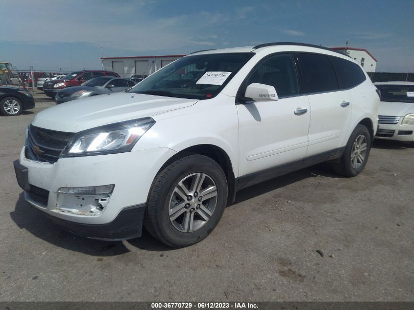 2017 CHEVROLET TRAVERSE LT - 1GNKRHKD6HJ344717