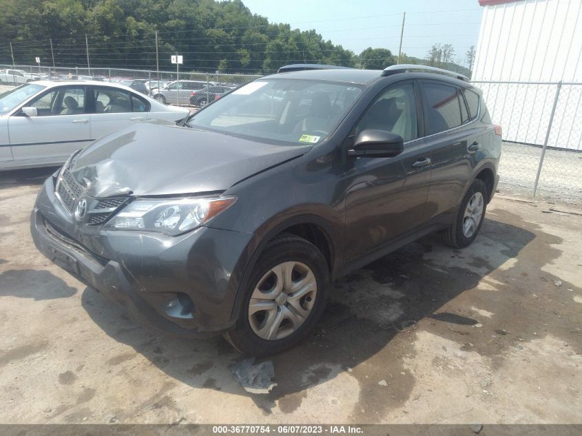 2014 TOYOTA RAV4 LE - JTMBFREV2ED053962