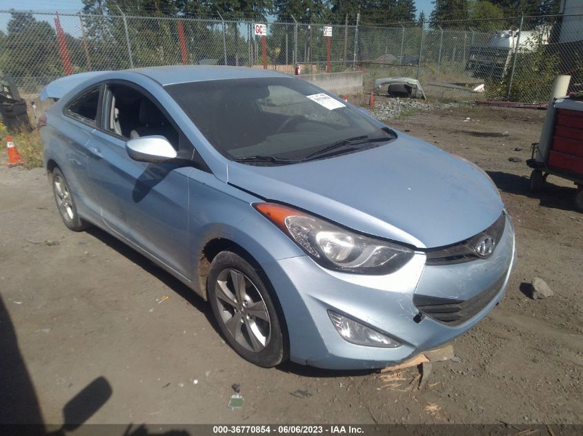 2013 HYUNDAI ELANTRA COUPE GS - KMHDH6AE2DU011633