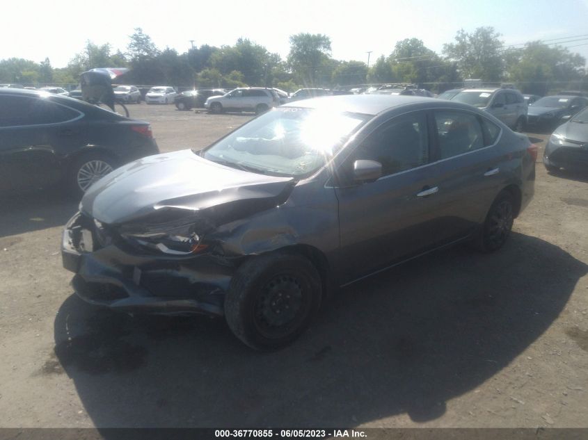 2016 NISSAN SENTRA S/SV/SR/SL - 3N1AB7APXGL672487