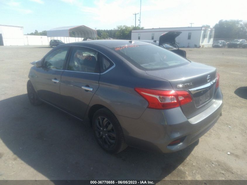 2016 NISSAN SENTRA S/SV/SR/SL - 3N1AB7APXGL672487