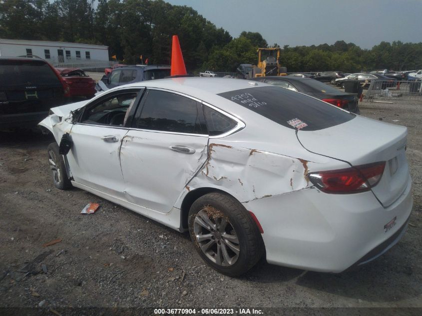 2015 CHRYSLER 200 LIMITED - 1C3CCCAB7FN504759