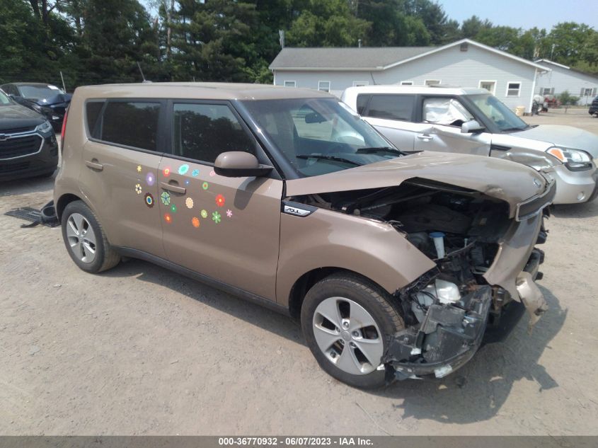 2016 KIA SOUL BASE - KNDJN2A23G7314437