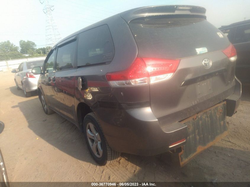 2013 TOYOTA SIENNA L - 5TDZK3DC3DS323498