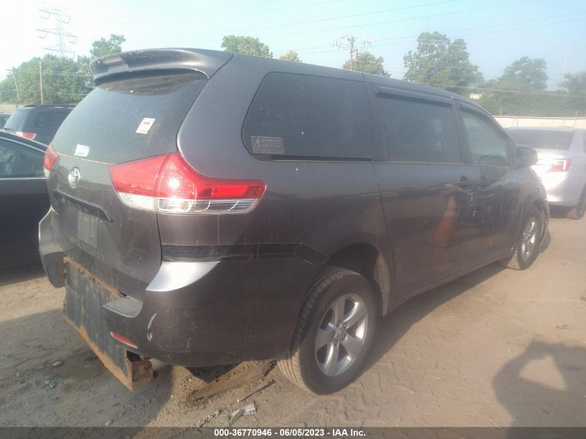 2013 TOYOTA SIENNA L - 5TDZK3DC3DS323498