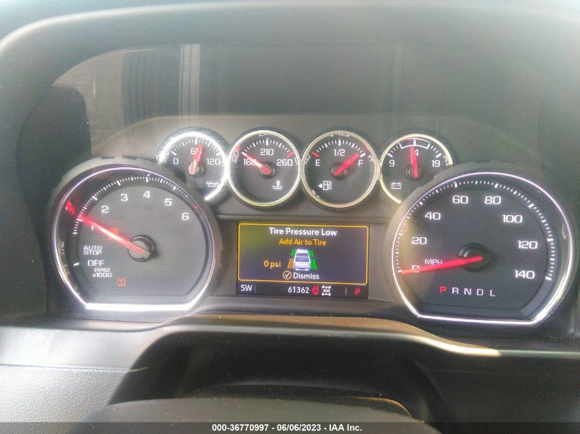 2020 CHEVROLET SILVERADO 1500 LT - 1GCRYDED5LZ228191
