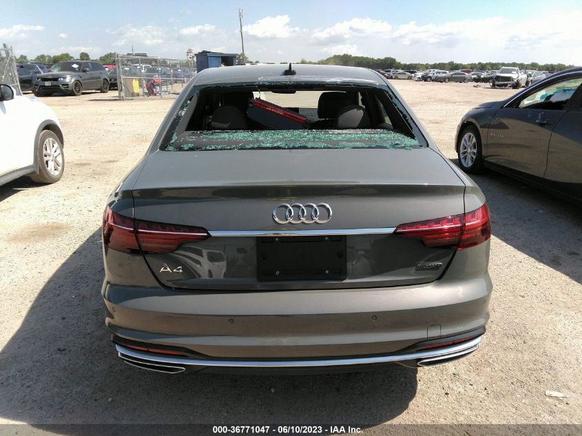 2023 AUDI A4 SEDAN S LINE PREMIUM PLUS - WAUEAAF44PN005232