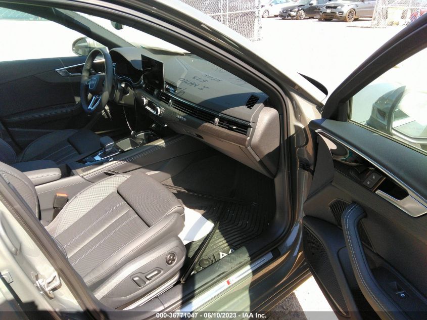 2023 AUDI A4 SEDAN S LINE PREMIUM PLUS - WAUEAAF44PN005232