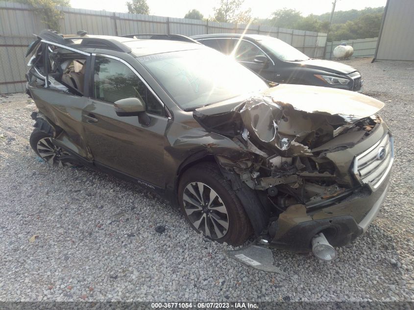 2017 SUBARU OUTBACK 2.5I LIMITED - 4S4BSANC7H3374204