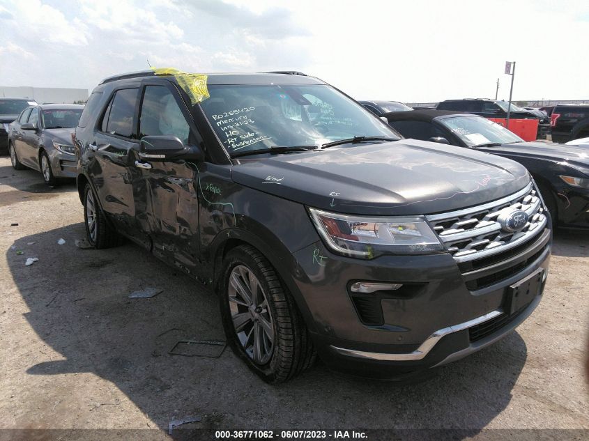 2018 FORD EXPLORER LIMITED - 1FM5K7F80JGB99156