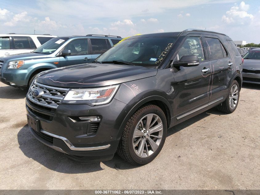 2018 FORD EXPLORER LIMITED - 1FM5K7F80JGB99156