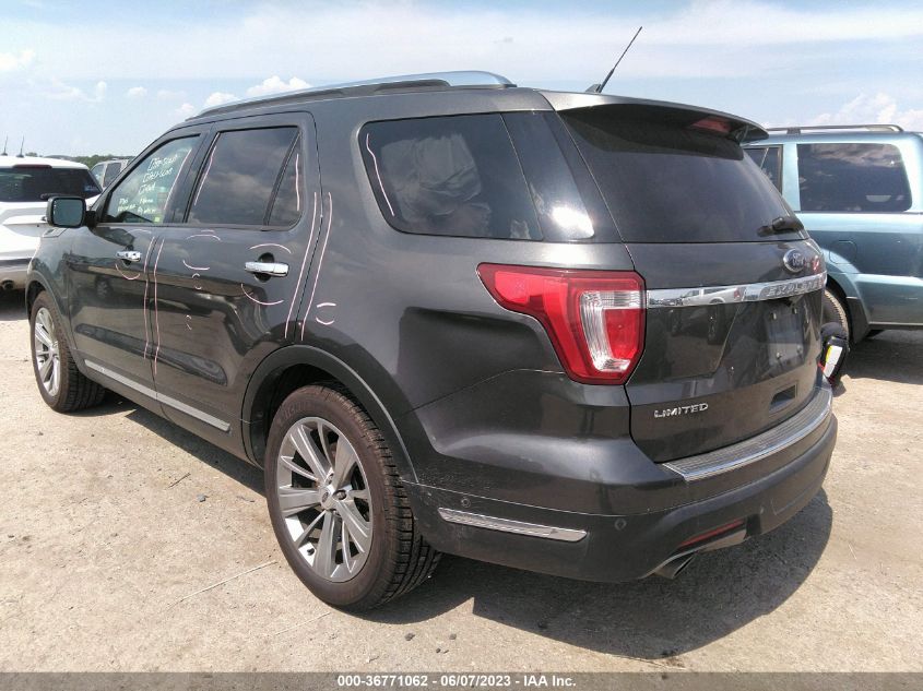 2018 FORD EXPLORER LIMITED - 1FM5K7F80JGB99156