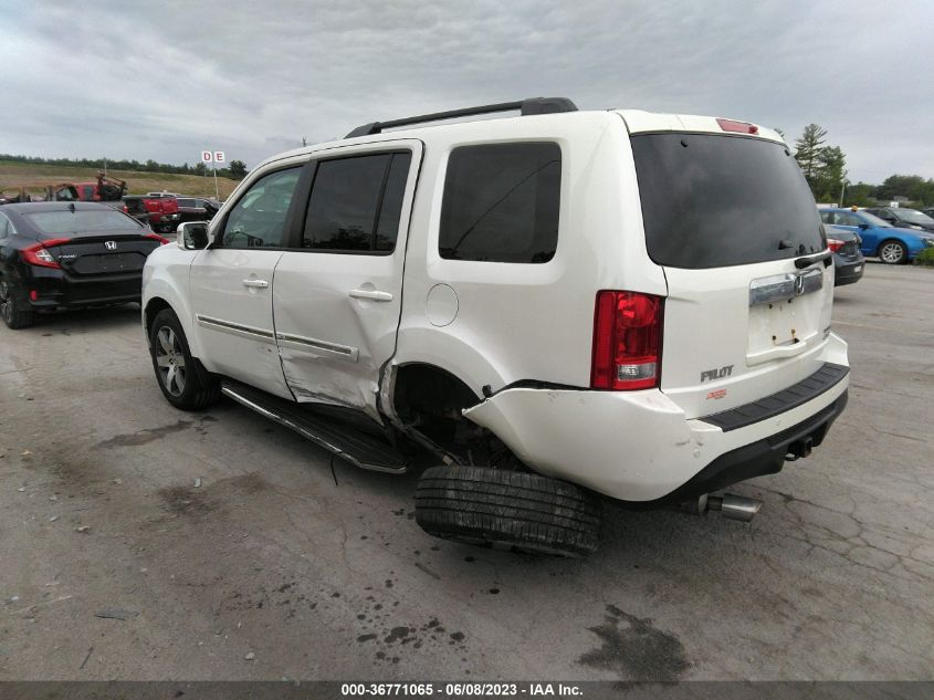 2013 HONDA PILOT TOURING - 5FNYF4H95DB068412
