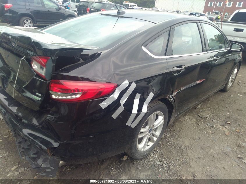 2018 FORD FUSION SE - 3FA6P0HD0JR264288