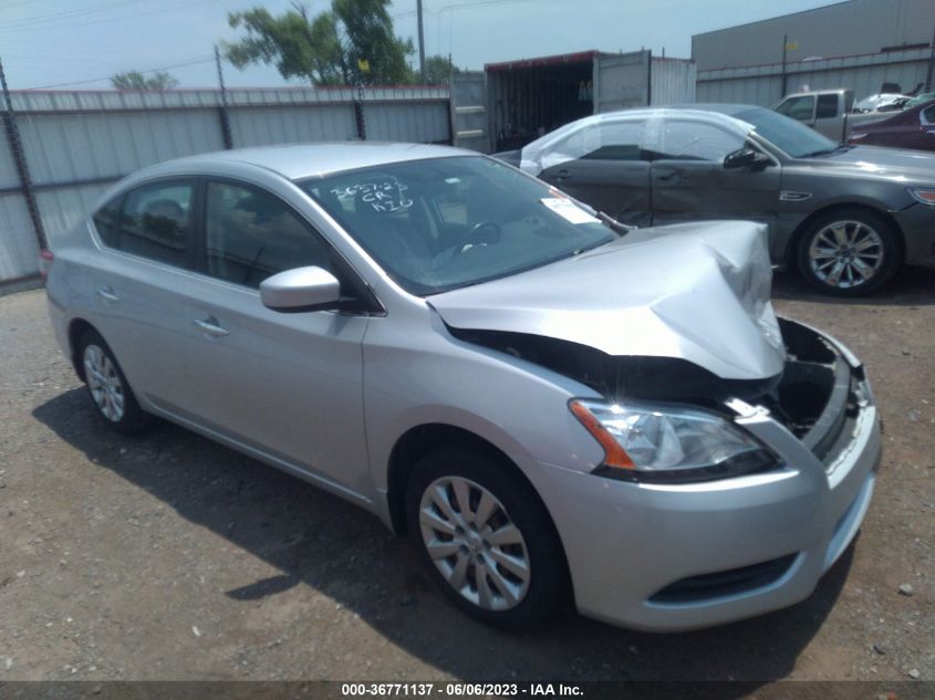 2015 NISSAN SENTRA SV - 3N1AB7AP4FL682155