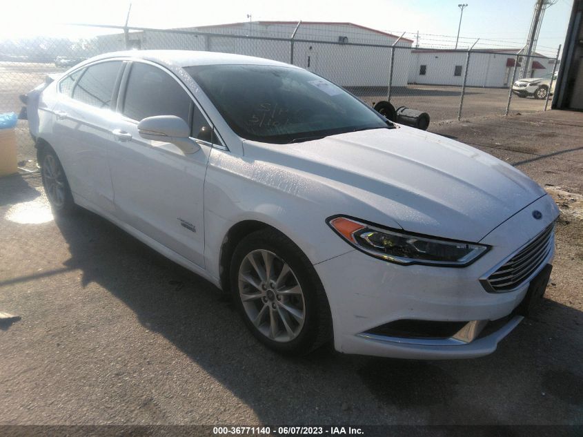 2018 FORD FUSION ENERGI SE - 3FA6P0PU7JR210052