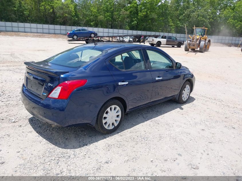 2014 NISSAN VERSA SV - 3N1CN7AP6EL810183