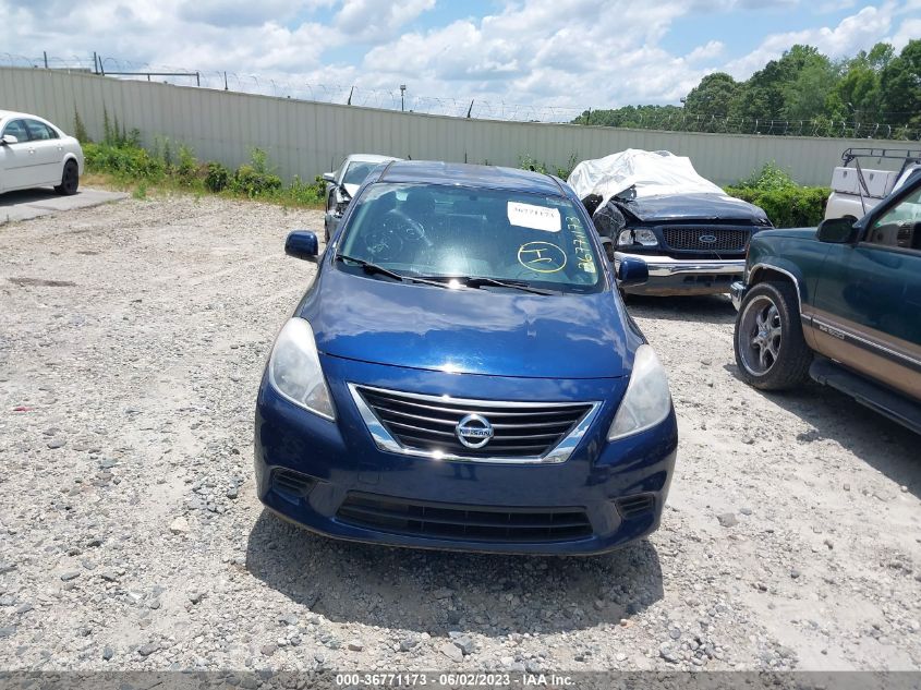 2014 NISSAN VERSA SV - 3N1CN7AP6EL810183