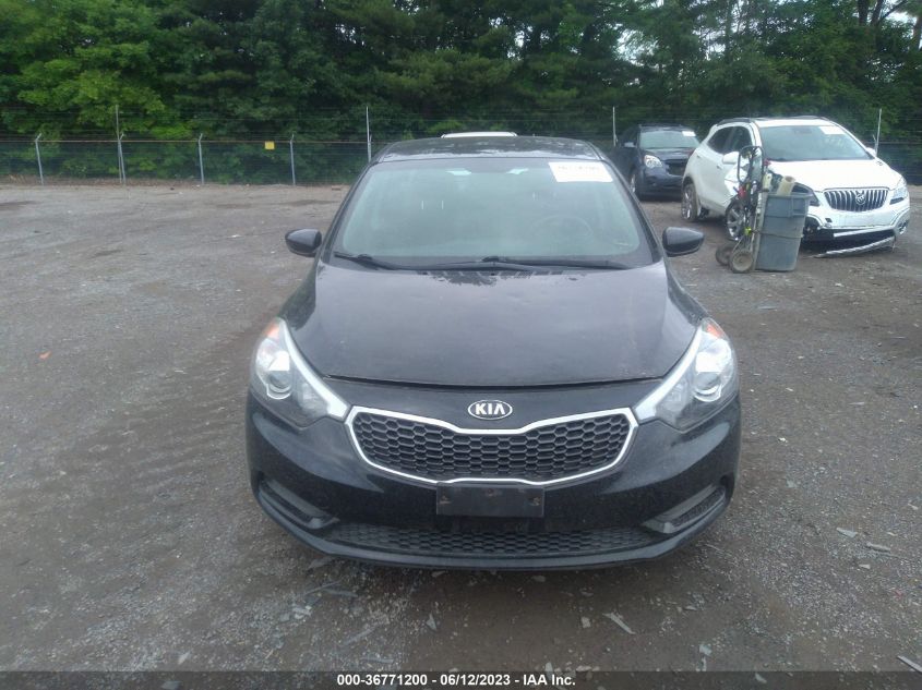 2016 KIA FORTE LX - KNAFK4A6XG5568376
