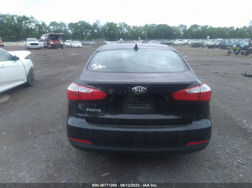 2016 KIA FORTE LX - KNAFK4A6XG5568376