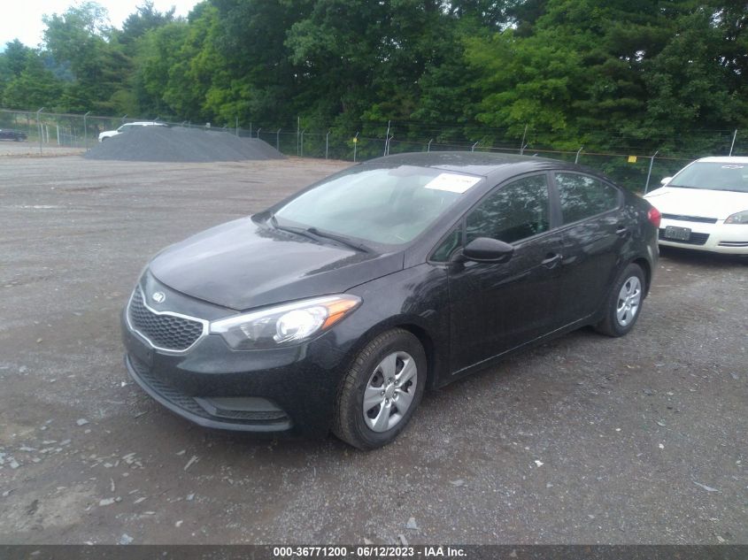 2016 KIA FORTE LX - KNAFK4A6XG5568376