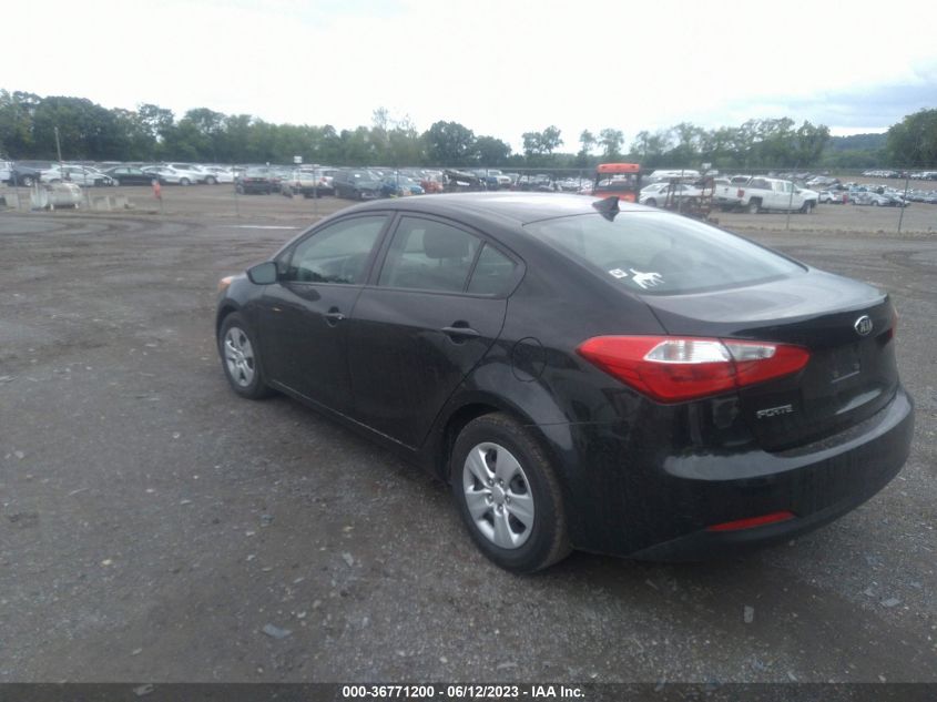 2016 KIA FORTE LX - KNAFK4A6XG5568376