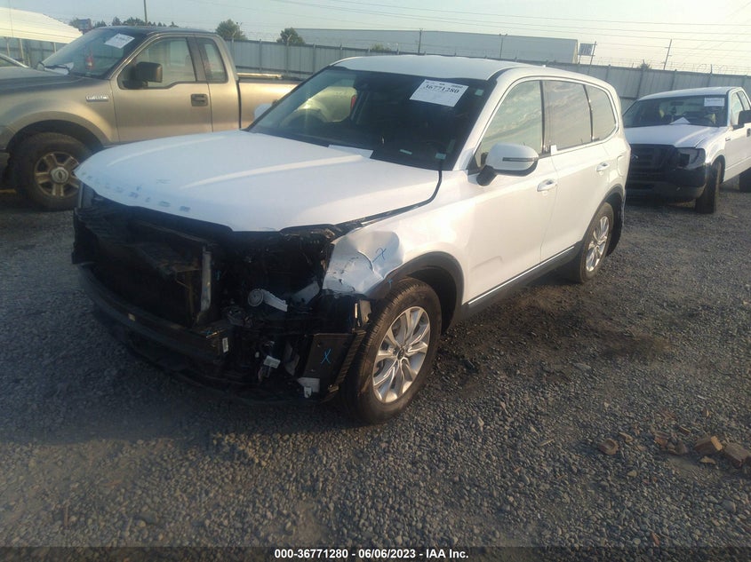 VIN 5XYP24HC0LG070255 2020 KIA TELLURIDE LX
