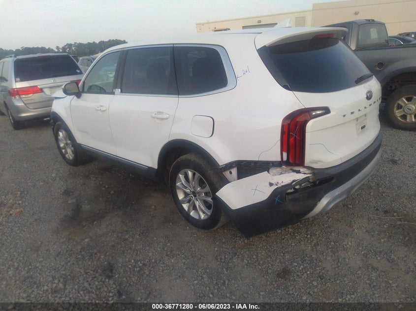 VIN 5XYP24HC0LG070255 2020 KIA TELLURIDE LX