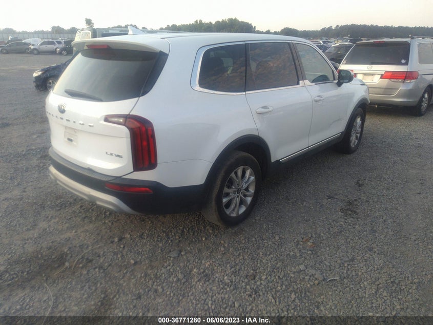VIN 5XYP24HC0LG070255 2020 KIA TELLURIDE LX